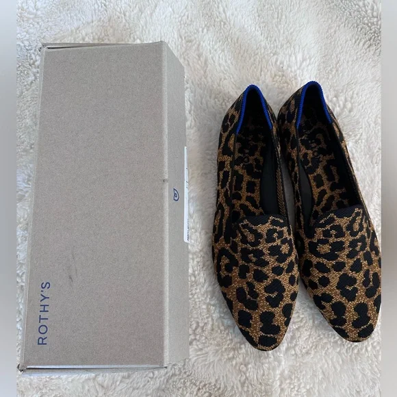 Rothy’s Leopard Print Women's Loafers Size 10 New in Box - Picture 7 of 10